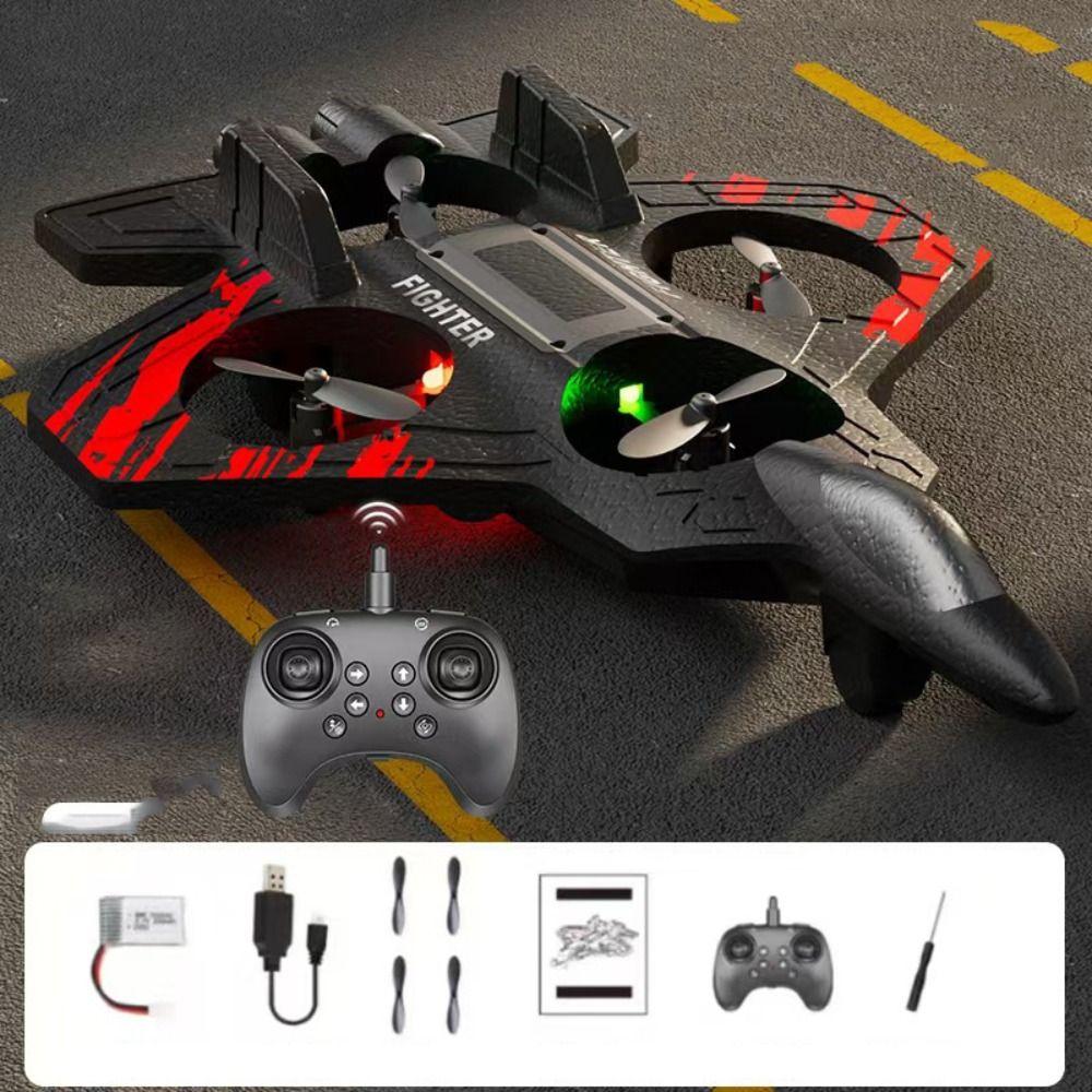 Rechargeable Four Motor Helicopter Toy EPP Foam RC Hobby Jet Plane  Home Decor