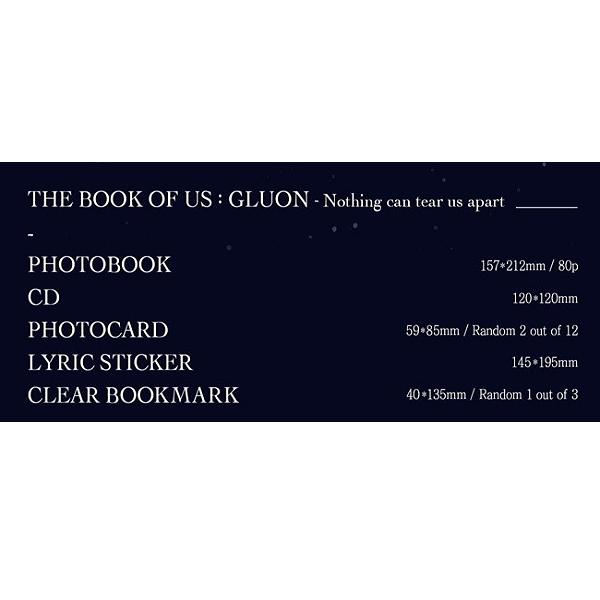 

DAY6 - The BOOK OF US GLUON : EVENOFDAY / 1-й міні-альбом (kpop) as the picture