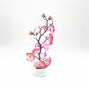 Faux Plum Blossom Miniature Bonsai Pot For Indoor Photography And Home Decoration