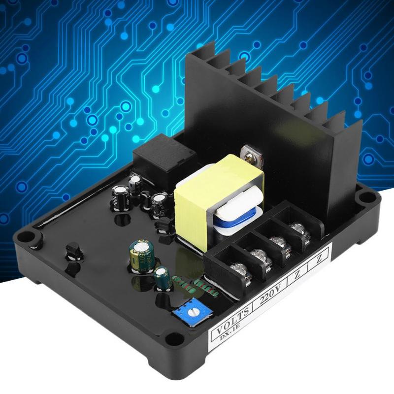 GB170 AVR Voltage Control Board for Brush Three Phase STC Alternator Automatic Voltage Regulator 10A Partial Current 20-100VDC Exciting Voltage