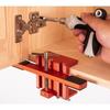 Adjustable Hardware Jig Tool Fast Drilling Door Hinge Jig Universal Door Mounting Jig  Woodworking