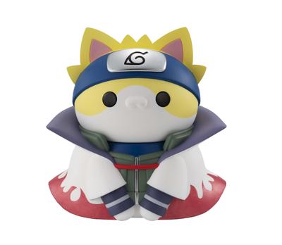 MEGA CAT PROJECT NARUTO Shippuden Nyaruto Who Is Also Big! Series 1 Minato Namikaze Approx. 100mm PVC Painted Finished Figure