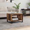 Vintage Wood Coffee Table 60 X 50 X 40 Cm Wood Based Material