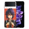 Urabe Mikoto Coque For Samsung Z Flip7 6 Galaxy Case Shockproof Z Flip5 Z Flip3 4 5G Hard Cover Phone TPU PC Hard Funda