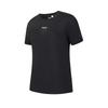 FILA Fitness Basic Comfortable Short Sleeve T-Shirt Women tops Deep-Black A11W621102FBK