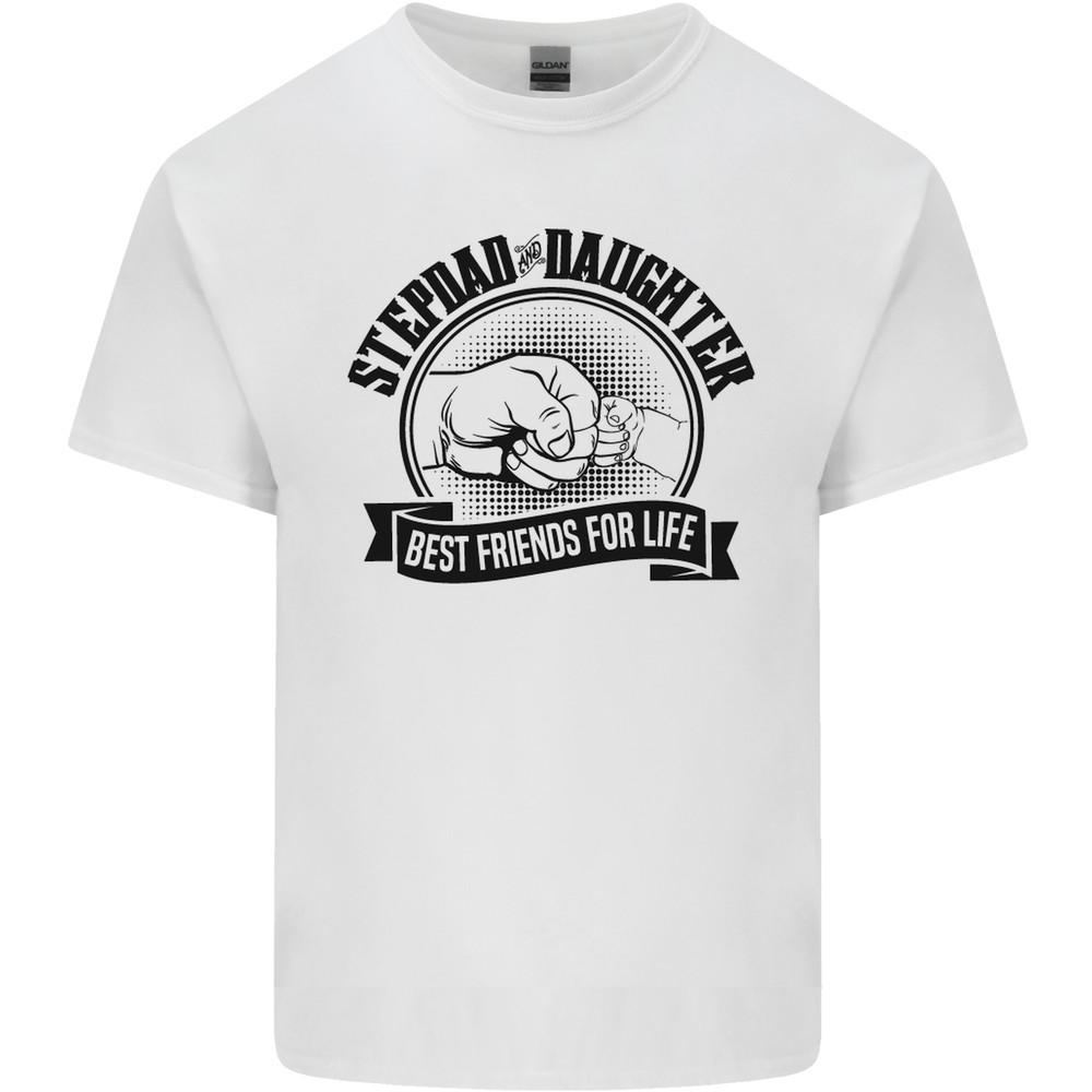 Stepdad & Daughter Best Fathers Day Mens Light Cotton T-Shirt Unisex T-Shirt XXL