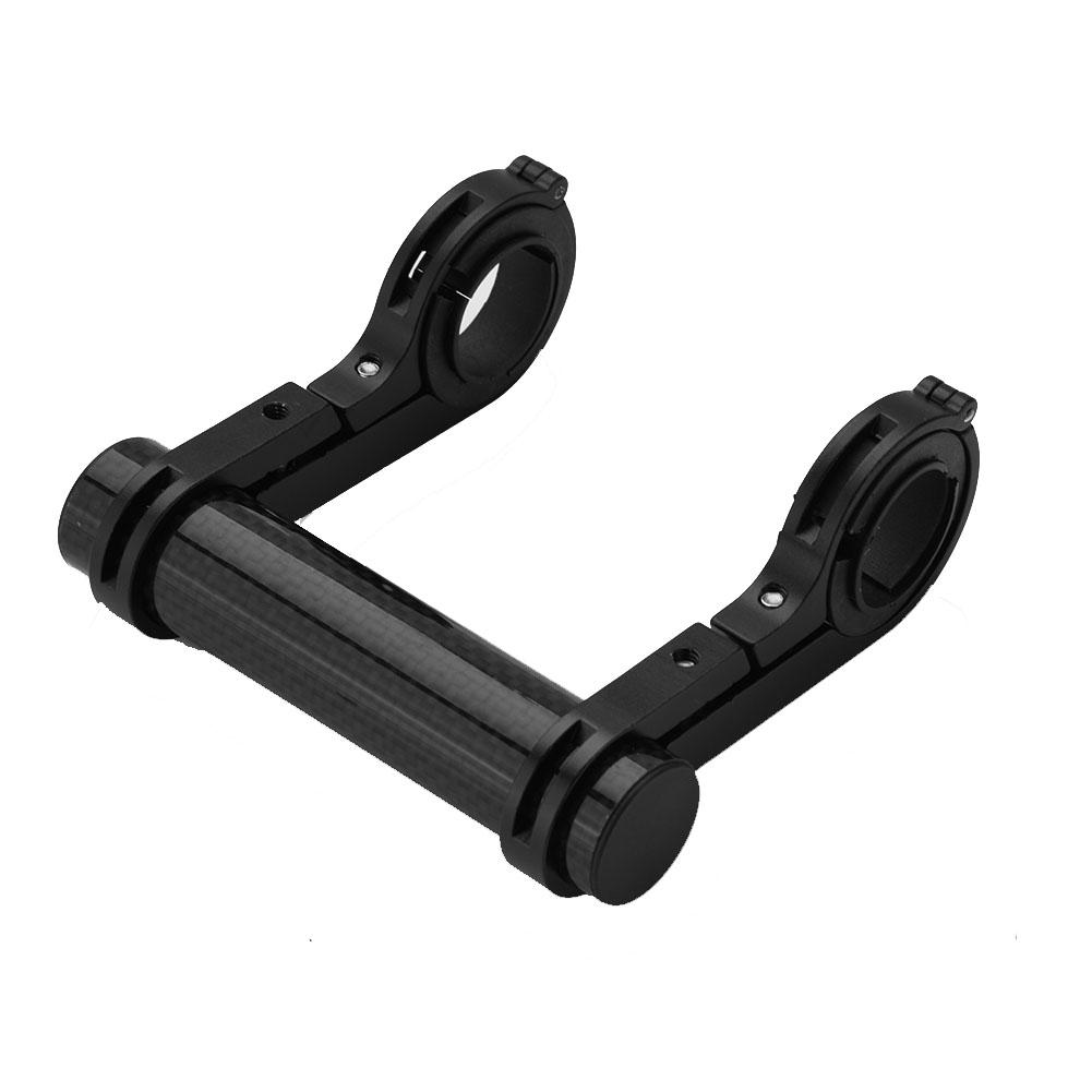 10cm Durable Double Bicycle Handlebar Extender Mount Holder For Bike Light