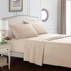Weiou Embroidered Solid Color Four-Piece Bedding Set