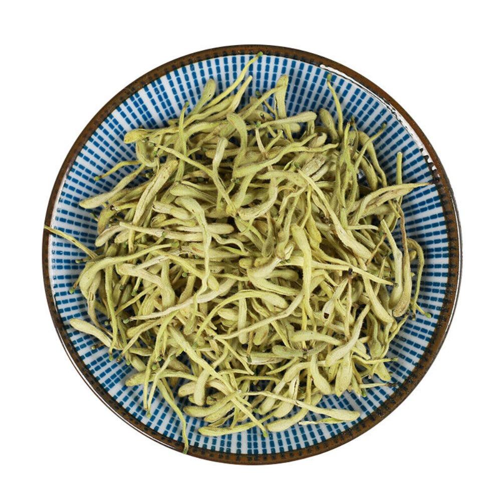 

Premium Honeysuckle Herbal Tea 500g Loose Leaf Chinese Organic Green Tea Healthy Drink for Men Women