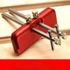 Woodworking Scriber, Double Rod Marking Tool, Aluminum Alloy DIY Marking Gauge