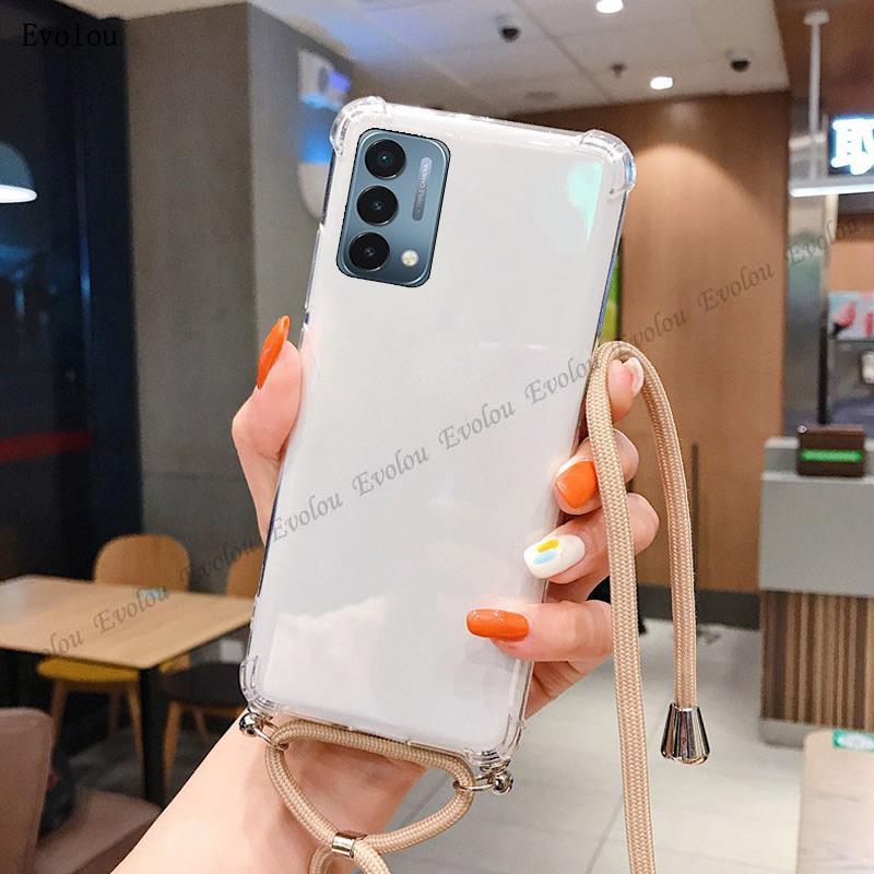Crossbody Necklace Srap Cord Lanyard Case For POCO X8 Pro Max Shockproof Airbags Clear Soft TPU Cover For Xiaomi POCO X8 Pro X 8