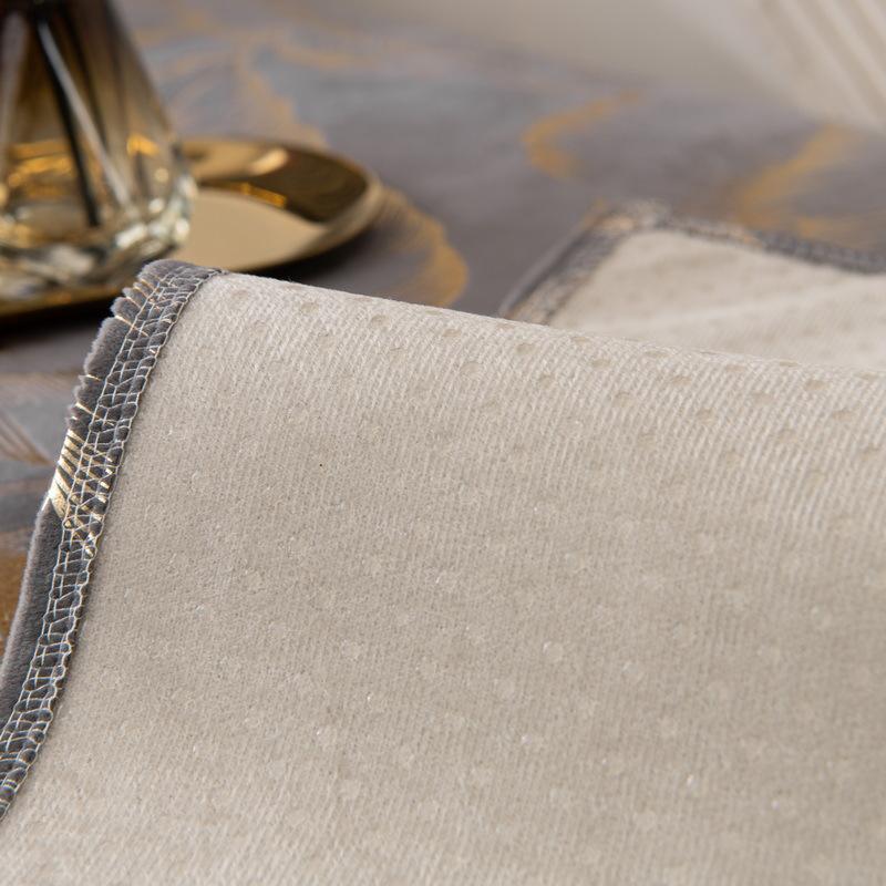 Light Luxury High-Grade Netherlands Velvet Sofa Cushion Autumn and Winter Sofa Cover Towel Winter Leather Sofa Dedicated Cushion