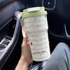 Shangqi Ceramic Lined Insulated Portable Coffee Tumbler
