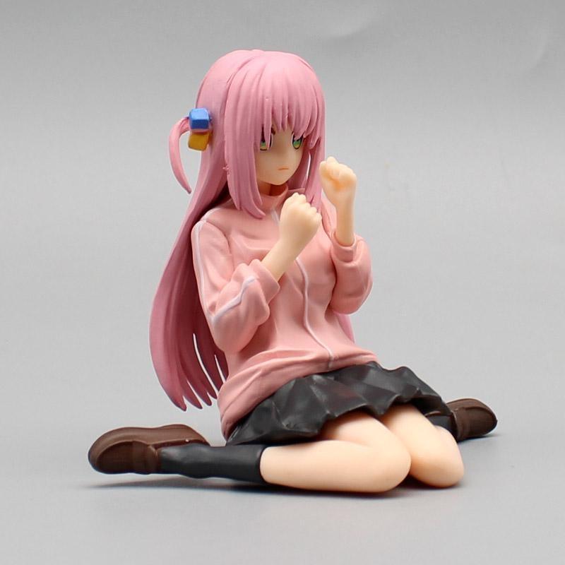 Japanese Anime Kawaii BOCCHI THE ROCK! Gotou Hitori Pvc Action Anime Figure Desk Ornament Home Decoration