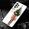 Phone Case For Samsung Galaxy A52s A73 A72 A53 A33 A32 A13 A02s A21s A12 A31 A91 A51 A71 A41 A23 A11 Christmas Tree Girl Gift