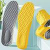 1 Paar Schuheinlagen Ultraweich Latex Atmungsaktiv Schweißabsorbierend Stoßdämpfend Dick Sport Schuheinlagen für Schüler