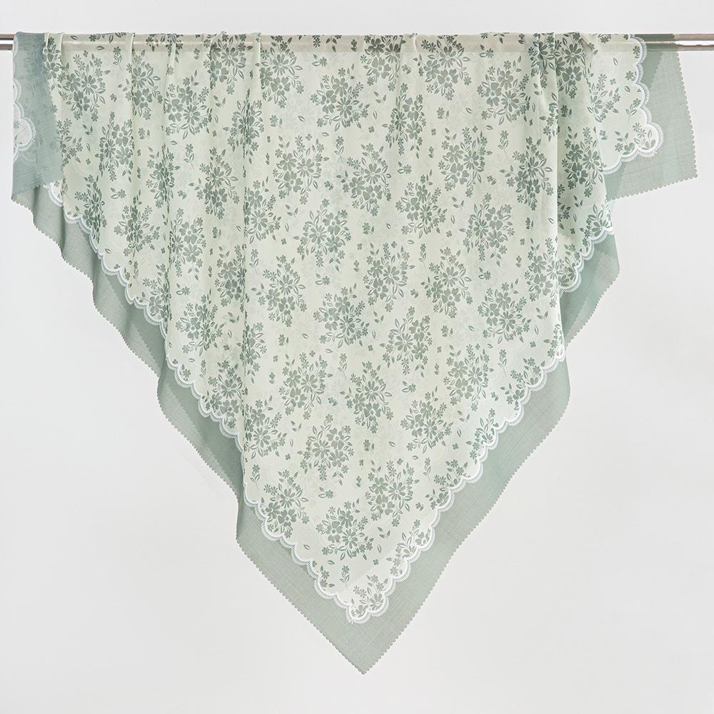 Șal Exclusiv Malaezia Protecție Solară Rezistent la Praf Imprimeu Fir Bali, Eșarfă Pătrată 110*110