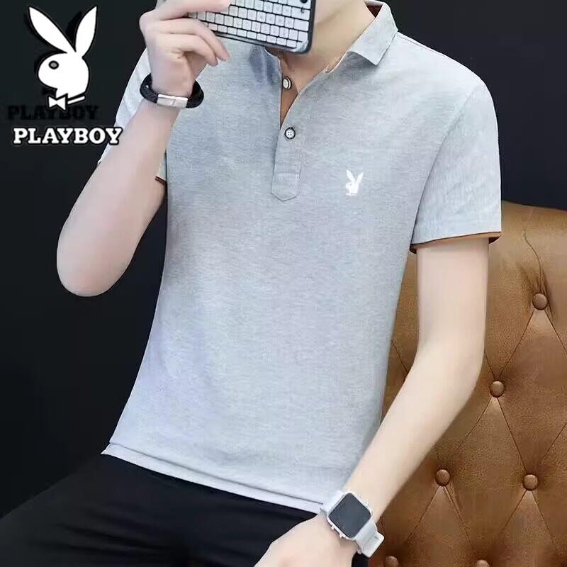 Playboy Men s Short-Sleeve Polo Shirt XL