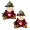 Christmas Gift Bag Santa Claus Deer Snowflake Shape Candy Bag Zipper Design Reusable Fabric Xmas Storage Bag