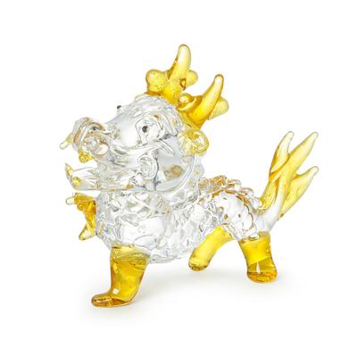 Dragon Figurine Crystal Dragon Figurine Dragon Object Glasswork Dragon God Dragon Figurine 2024 Zodiac Feng Shui Goods Good Luck Figurine Amulet Feng