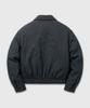 Lmood Shane Pleated Trucker Blouson Jacket Black