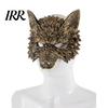 Realistic Wolf Mask 3D Head Mask, High Elastic Lightweight Comfortable Werewolf Medieval Costume with Adjustable Strap for Halloween