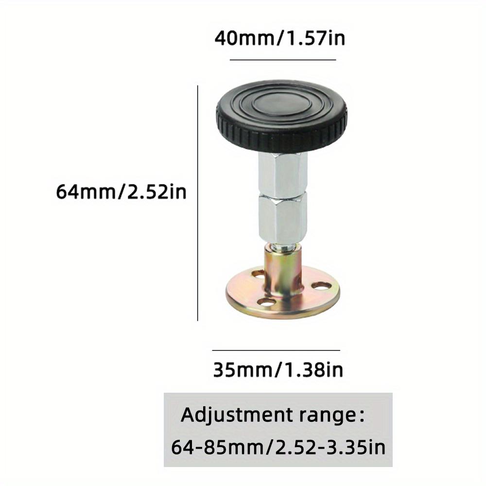 Adjustable 64-87mm Threaded Bed Frame Anti-Shake Tool Bed Headboard Stoppers Fixer