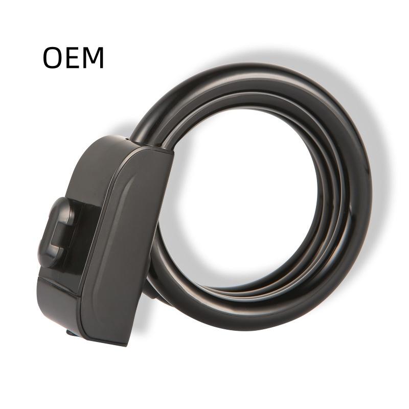 Bicycle Password Cable Lock Anti-theft Mountain Bike Lock Cable Lock Bicycle Riding Accessories Universal Electric Vehicle Foldable lock