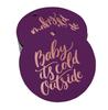 Inkdotpot Real Gold Foil Baby It's Cold Outside Baby Shower Tags Favor Hang Paper Tags 100