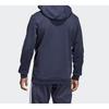 Adidas Sporty Knit Hooded Jacket Men Outerwear Blue DQ3117