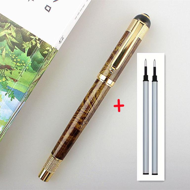 Høy Kvalitet Kreativ Design Business Kontor Kulepenn 0.5mm Metall Signaturpenn