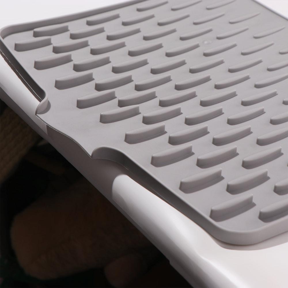 2pcs Shock-absorbing Pot Pad Heat-insulating Kitchen Utensil Pad Slope Dish Drying Mat  Dinner Table