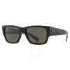 Ray Ban Carlos Polarized Green Rectangular Unisex Sunglasses Rb0947s 901 58 56