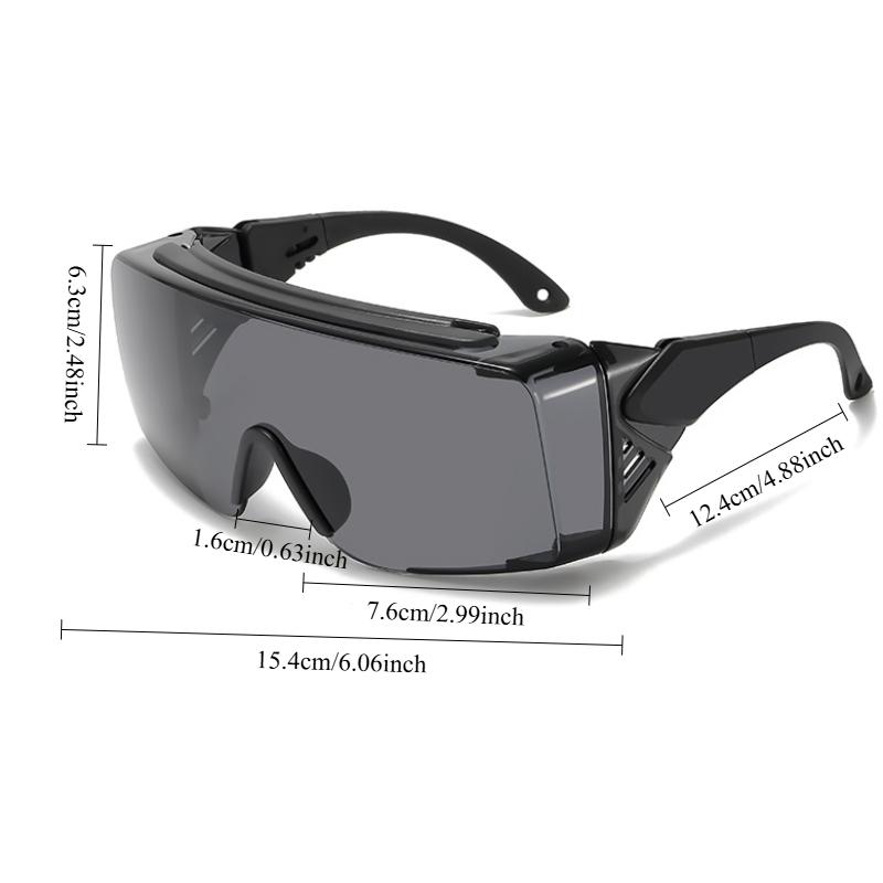 Non-polarized Safe Protection Glasses for Work Telescopic Adjust High Definition Ventilate Windproof Windproof Sunscreen Men Women Goggles