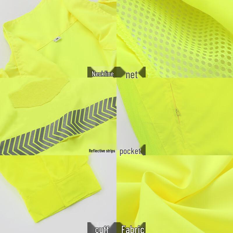 Weisian Reflective Quick-Dry Safety Jacket