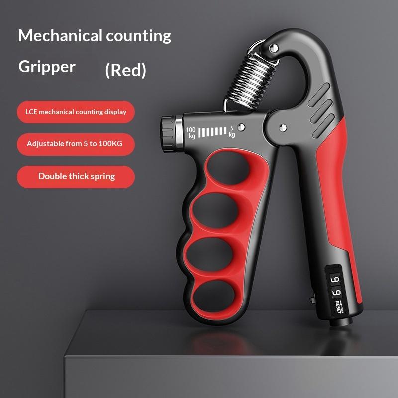 Adjustable Electronic Counter Grip Strengthener for Men and Women, Suitable for Muscle Training and Hand Strength Improvement.