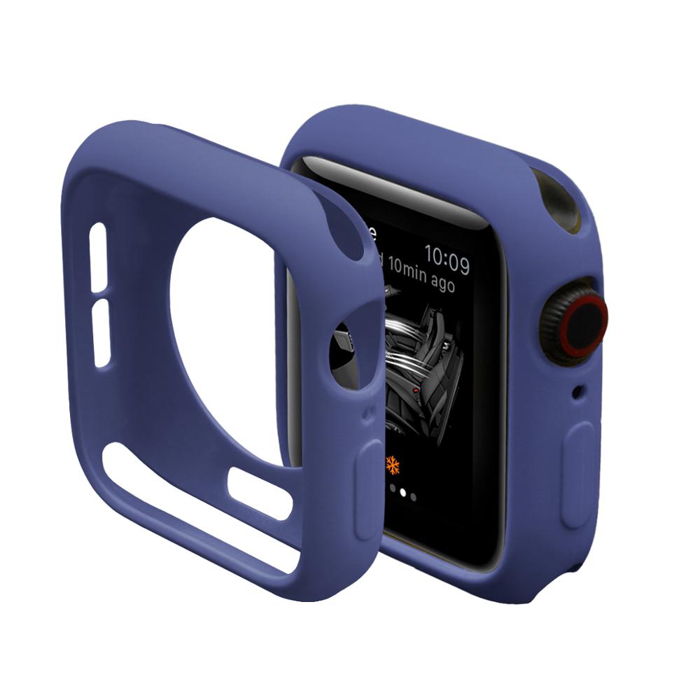 Ochranný kryt pouzdra pro Apple Watch SE/6/5/4/3/2/1 40mm 44mm pro iWatch Series 42mm 38mm měkké TPU pouzdro