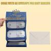 Birthday Money Envelope for Cash DIY Money Holder And Gift Card Organizer with 6 Slots Holiday Surprise Cash Envelopes Gifts for Men Women