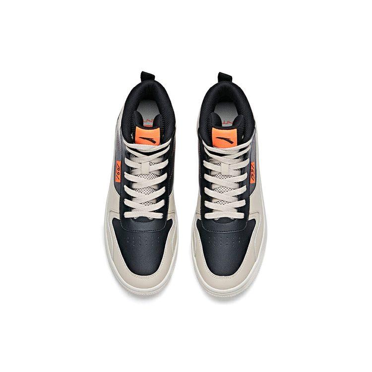 Anta Life Series Sneakers High 'Black Grey' 912038010-8