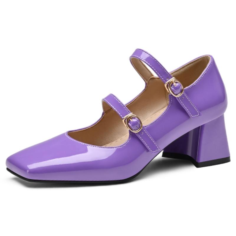 Módní Elegantní Dámské Podpatky Velká Velikost 45 Lodičky Mary Janes Boty Černá Stříbrná Zelená Fialová Podpatkové Kancelářské Svatební Boty Pro Dívky