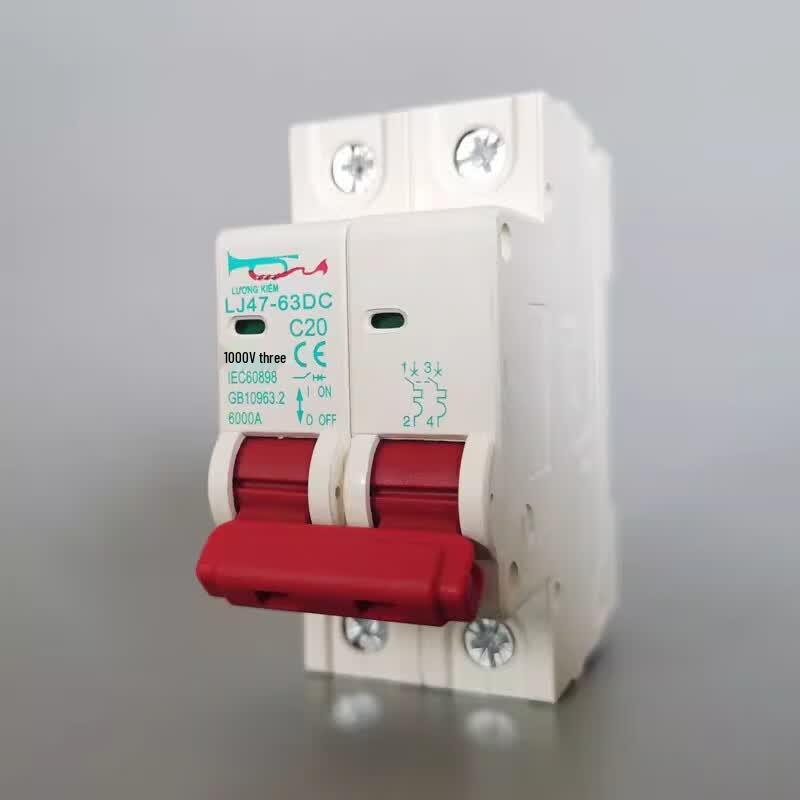 63A DC 1000V 2P Photovoltaik-Leitungsschutzschalter