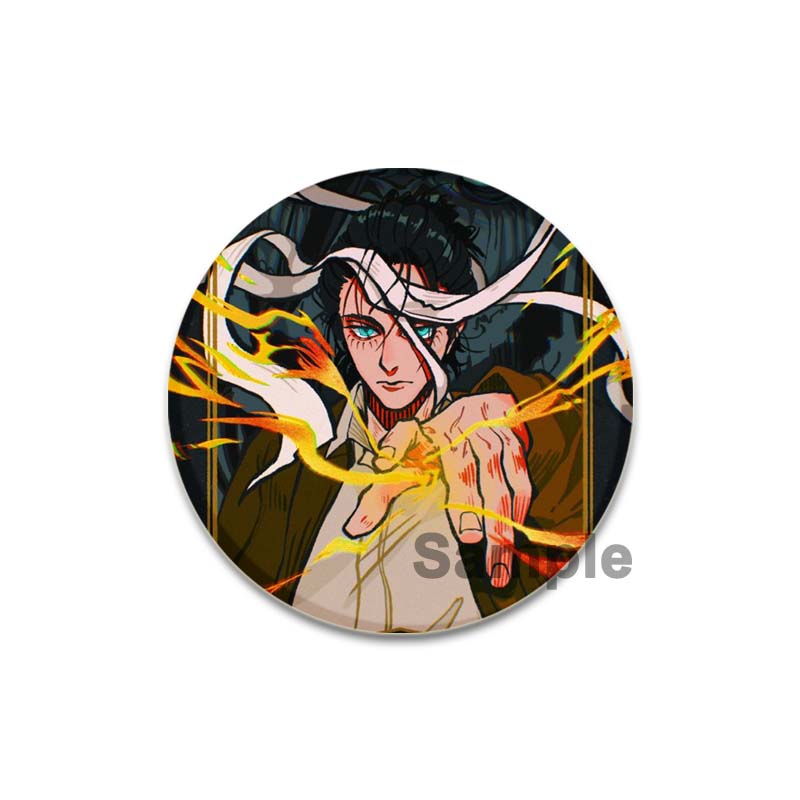 32/44/58mm Eren Yeager Ikony Pin Ručně vyráběná Brož Na Oblečení Kreslený Cosplay Odznak Batoh Dekorace Šperky Dárek