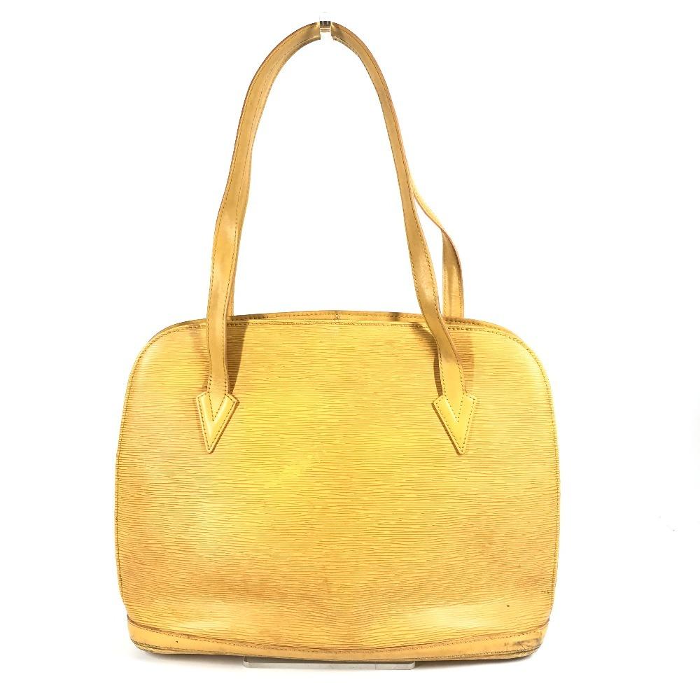 Louis Vuitton M52289 Epi Lussac Bag Shoulder Bag Tote Bag Leather Tassiri Yellow