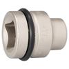 TONE Impact 17mm Width Socket, 8NV-17, 25.4mm (1") Drive,