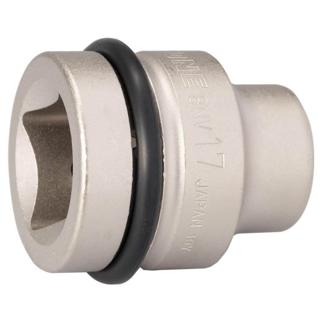 TONE Impact 17mm Width Socket, 8NV-17, 25.4mm (1") Drive,