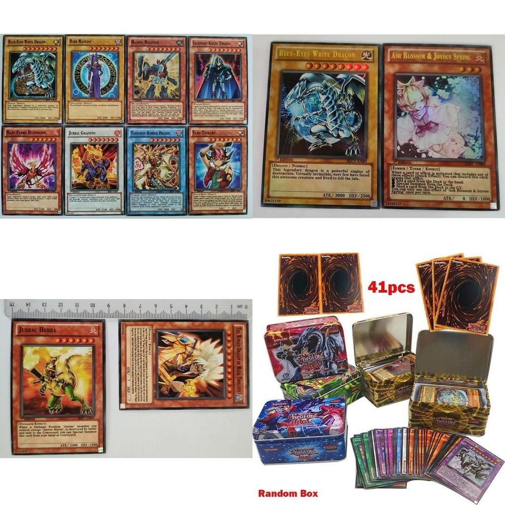 Exquisite 41pcs Iron Box Yugioh Game Cards For Kids And Collectors