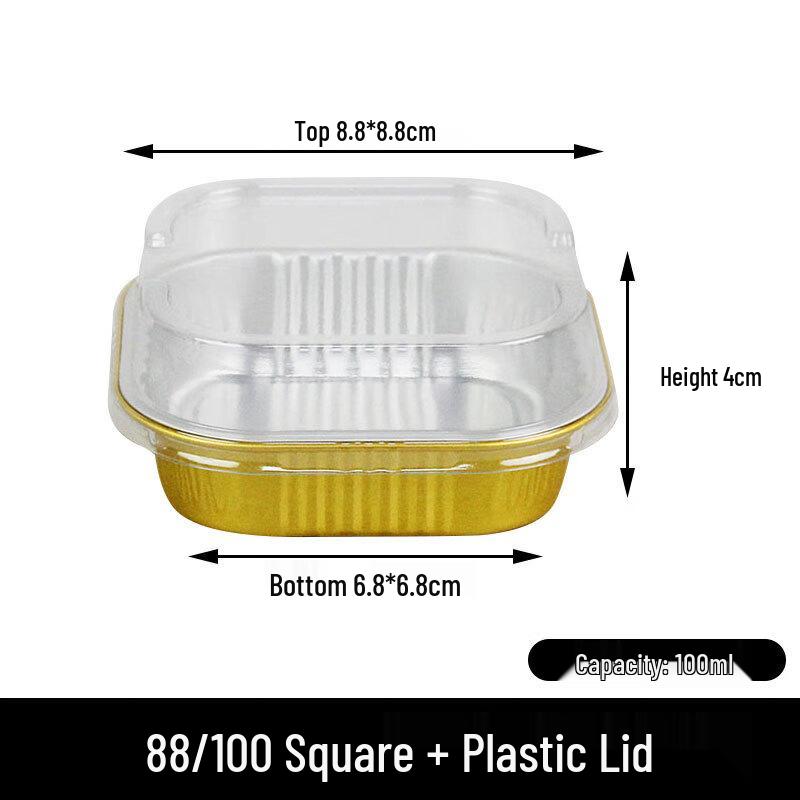 

SMVP Disposable Aluminum Foil Food Containers with Lids