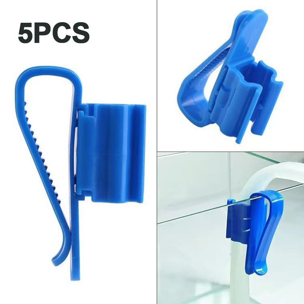 5Pc Hose Holder Fixing Clip Water Pipe Clamps Auto Siphon Clamp For Homebrew Beer Making Bucket Water Pipe Fish Tank Aquarium