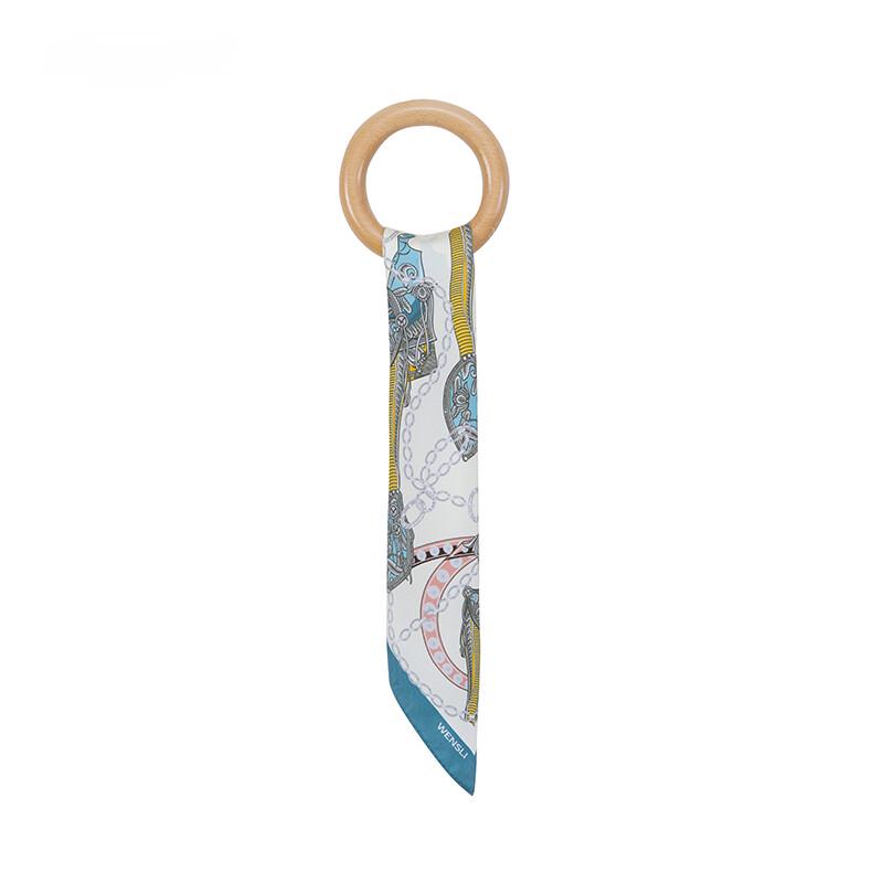 WENSLI 'Xiyu Zanma' Mulberry Silk Scarf