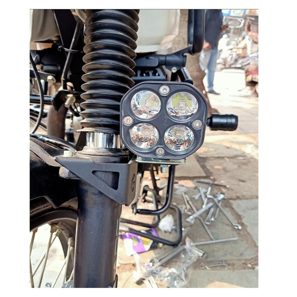 Fork Fog Light Clamp "Fit For Royal Enfield Himalayan 411, Interceptor & GT 650"